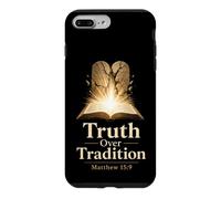 Christian Truth Over Tradition Matthew 15:9 Bible Verse Case for iPhone 7 Plus/8 Plus