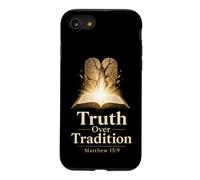 Christian Truth Over Tradition Matthew 15:9 Bible Verse Case for iPhone SE (2020) / 7/8