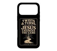 Christian Twists & Turns Following Jesus Gift Case for iPhone 17 Pro Max