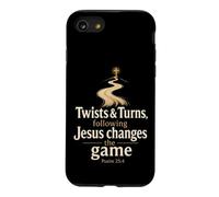 Christian Twists & Turns Following Jesus Gift Case for iPhone SE (2020) / 7/8