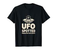 Christian UFO Spotted Unidentified Faith Object Cross T-Shirt
