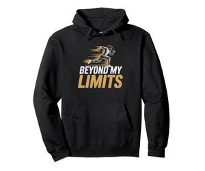 Christian Ultra Runner Going Beyond Limits God's Strength Pullover Hoodie
