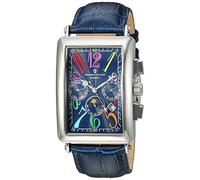 Christian Van Sant Men Analog Chinese Automatic Watch with Leather Strap CV9133