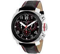 Christian Van Sant Men's CV3AU1 Grand Python Analog Display Swiss Quartz Black Watch