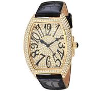 Christian Van Sant Women's Analog Quartz Watch with Leather Strap CV4820