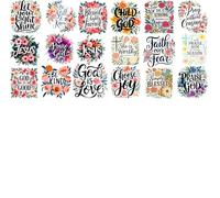 Christian Verse Rice Papers, 30 x 30cm - Decoupage Paper Design for Furniture, Mixed Media, Cards & Crafts, Decoupage by CRAFT KREATIVELY