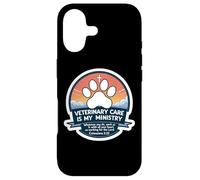 Christian Vet Veterinarian Veterinary Work Is My Ministry Case for iPhone 17
