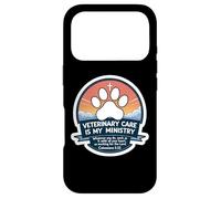 Christian Vet Veterinarian Veterinary Work Is My Ministry Case for iPhone 17 Pro