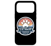 Christian Vet Veterinarian Veterinary Work Is My Ministry Case for iPhone 17 Pro Max