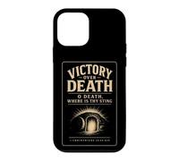 Christian Victory Over Death Bible Verse Gift Case for iPhone 12 mini