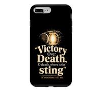 Christian Victory Over Death Bible Verse Gift Case for iPhone 7 Plus/8 Plus