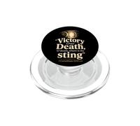 Christian Victory Over Death Bible Verse Gift PopSockets PopGrip for MagSafe