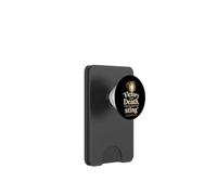 Christian Victory Over Death Bible Verse Gift PopSockets PopWallet for MagSafe