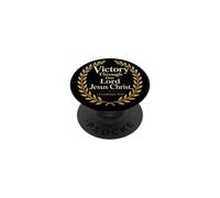 Christian Victory Through Our Lord Jesus Christ Gift PopSockets Adhesive PopGrip