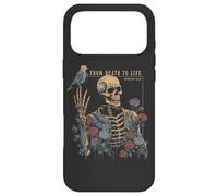 Christian Vintage Gothic Skeleton Bible Quote Romans 6:13 Case for iPhone 17 Pro Max