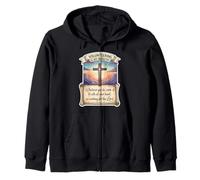 Christian Volunteer Volunteering Is My Ministry Jesus Christ Zip Hoodie