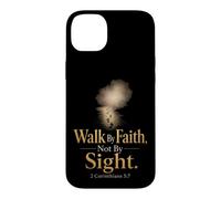 Christian Walk By Faith Not By Sight 2 Corinthians 5:7 Case for iPhone 14 Plus