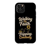 Christian Walking By Faith Tripping Constantly Gift Case for iPhone 11 Pro