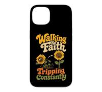 Christian Walking By Faith Tripping Constantly Gift Case for iPhone 13