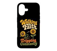 Christian Walking By Faith Tripping Constantly Gift Case for iPhone 17