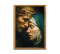 Christian Wall Art Bible Stories Canvas Prints Goodbye Mother Wall Decor