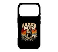 Christian Warrior Armed Through Faith Armor Of God Case for iPhone 17 Pro