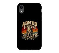Christian Warrior Armed Through Faith Armor Of God Case for iPhone XR