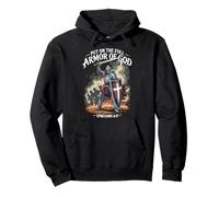 Christian Warrior Armor of God Bible Quote Ephesians 6:11 Pullover Hoodie