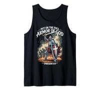 Christian Warrior Armor of God Bible Quote Ephesians 6:11 Tank Top