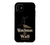 Christian Watchman On The Wall Ezekiel 3:17-19 Gift Case for iPhone 11