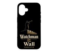 Christian Watchman On The Wall Ezekiel 3:17-19 Gift Case for iPhone 16