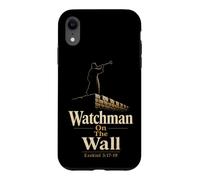 Christian Watchman On The Wall Ezekiel 3:17-19 Gift Case for iPhone XR