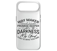 Christian Way Maker Miracle Worker Light in the Darkness Case for iPhone Air