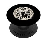 Christian Way Maker Miracle Worker Promise Keeper PopSockets Adhesive PopGrip