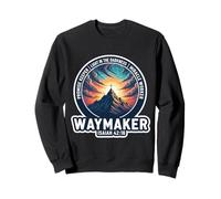 Christian Waymaker Promise Keeper Miracle Worker Bible Verse Sweatshirt