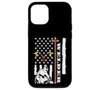 Christian Welder US Flag Cross Welding Patriot Men Women Kid Case for iPhone 12/12 Pro