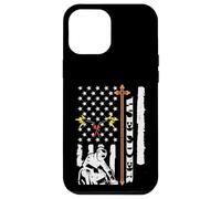 Christian Welder US Flag Cross Welding Patriot Men Women Kid Case for iPhone 12 Pro Max