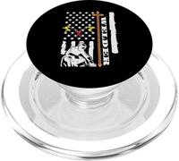 Christian Welder US Flag Cross Welding Patriot Men Women Kid PopSockets PopGrip for MagSafe