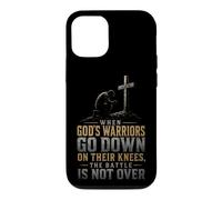 Christian When God's Warriors Go Down On Knees Gift Case for iPhone 12/12 Pro