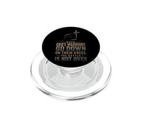 Christian When God's Warriors Go Down On Knees Gift PopSockets PopGrip for MagSafe