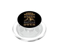 Christian When God's Warriors Go Down On Knees Gift PopSockets PopGrip for MagSafe