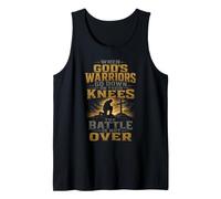 Christian When God's Warriors Go Down On Knees Gift Tank Top