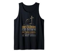 Christian When God's Warriors Go Down On Knees Gift Tank Top