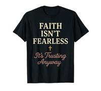 Christian Wife Anxiety Faith Mental Health Grace Jesus T-Shirt