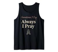 Christian Wife Anxiety Faith Mental Health Grace Jesus Tank Top