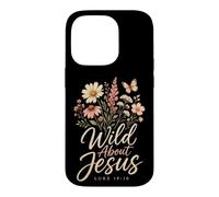 Christian Wild About Jesus Man Of God Gift Case for iPhone 14 Pro