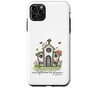 Christian Wildflowers Grow Church Luke 12:27 Scripture Case for iPhone 11 Pro Max