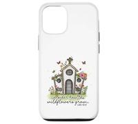 Christian Wildflowers Grow Church Luke 12:27 Scripture Case for iPhone 12/12 Pro