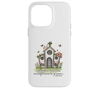Christian Wildflowers Grow Church Luke 12:27 Scripture Case for iPhone 14 Pro Max