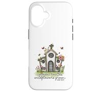 Christian Wildflowers Grow Church Luke 12:27 Scripture Case for iPhone 16